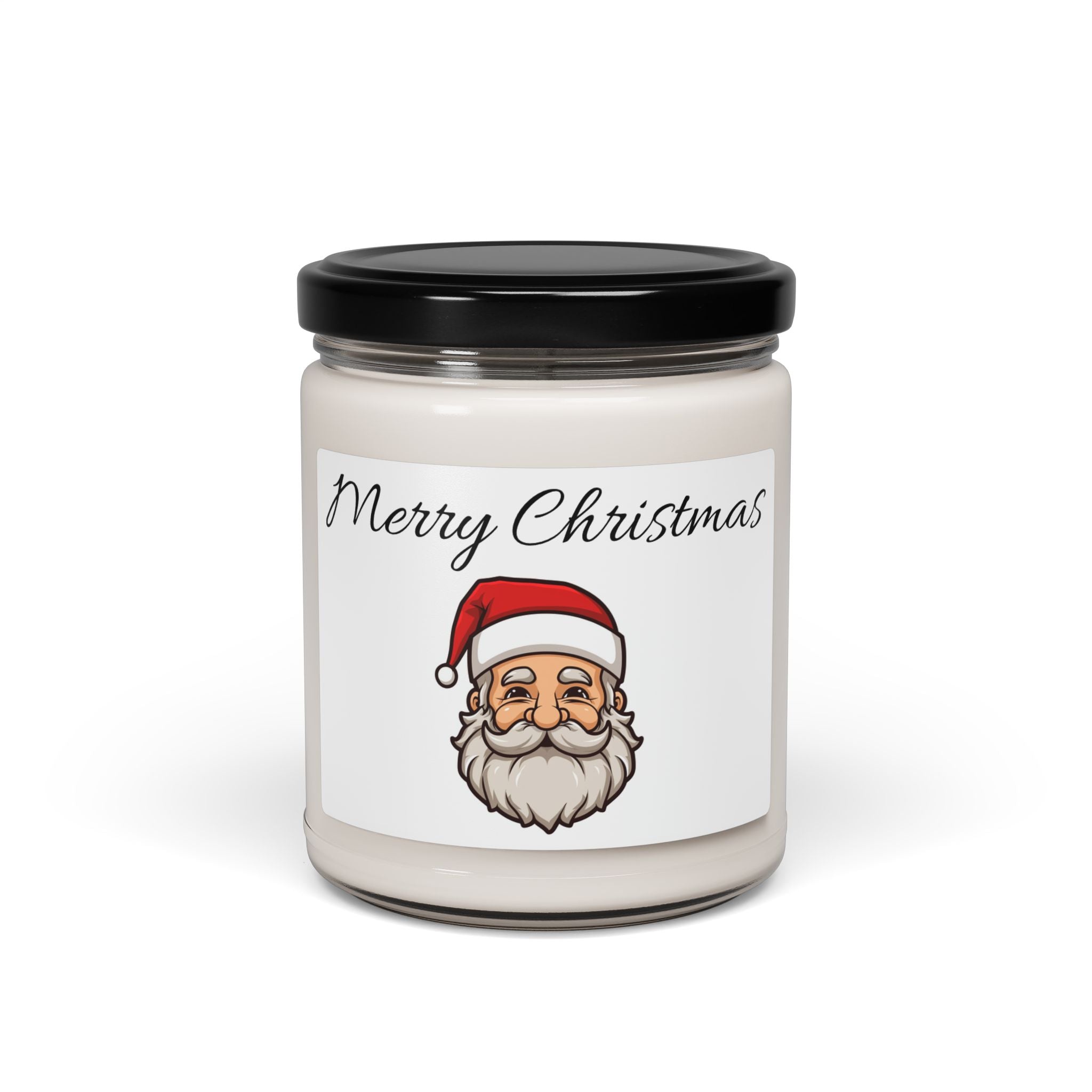 Merry Christmas Scented Soy Candle, Holiday Gift, Home Décor, Festive Candle, Christmas Decor, Scented Gift Idea